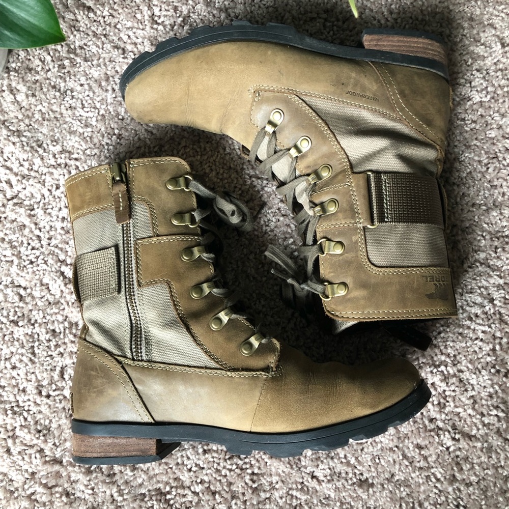 Sorel emelie conquest boots womens 9